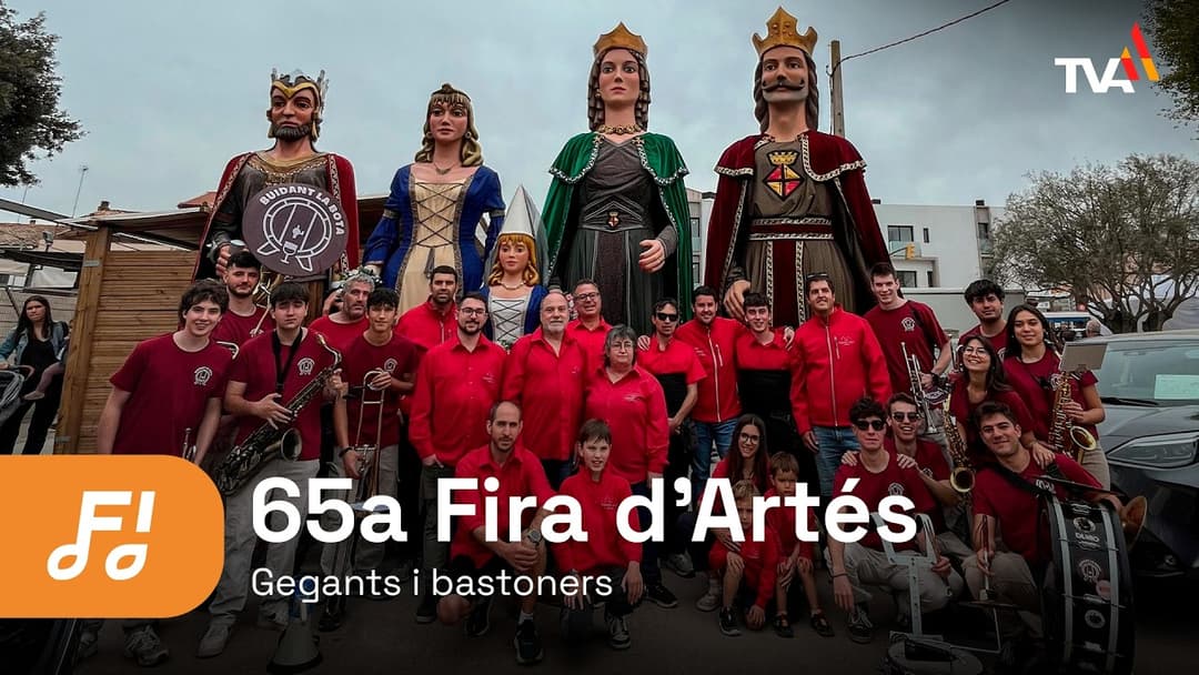 65a Fira d'Artés - Gegants i bastoners