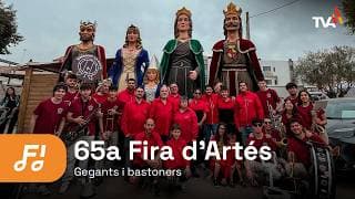 65a Fira d'Artés - Gegants i bastoners