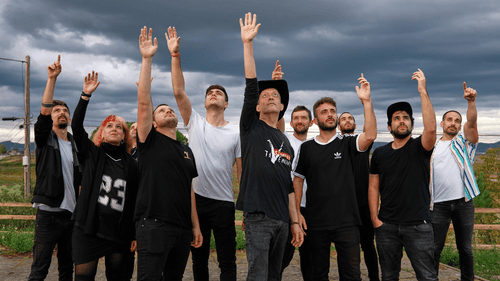 El grup Strombers anunciant la tornada als escenaris després de la mort del cantant Ferran Gallart (Instagram).
