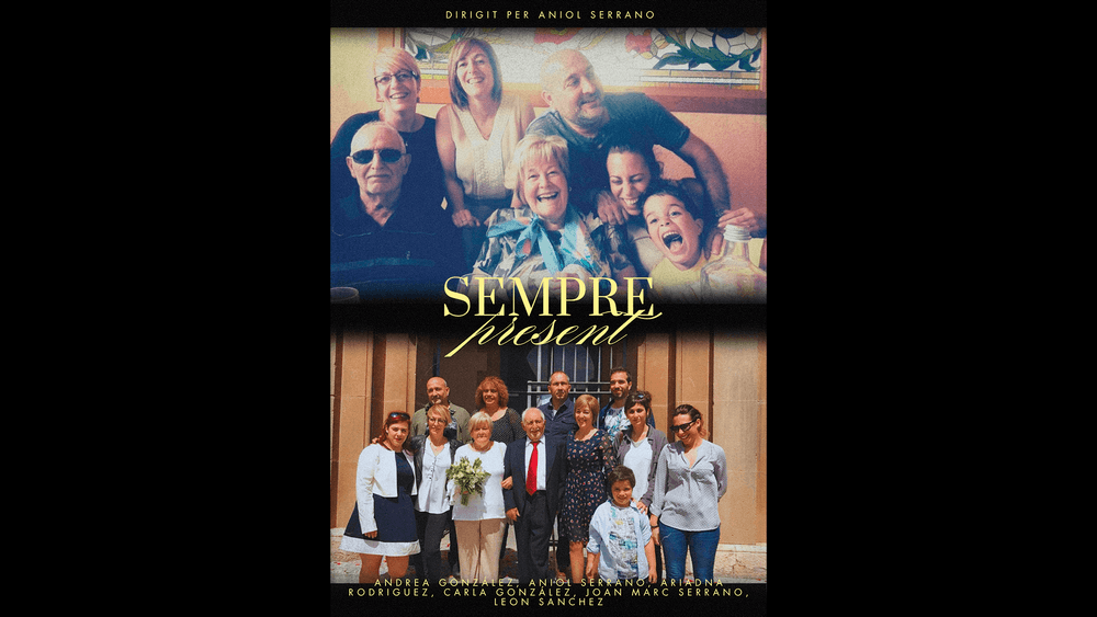 Cartell del documental, "Sempre Present".