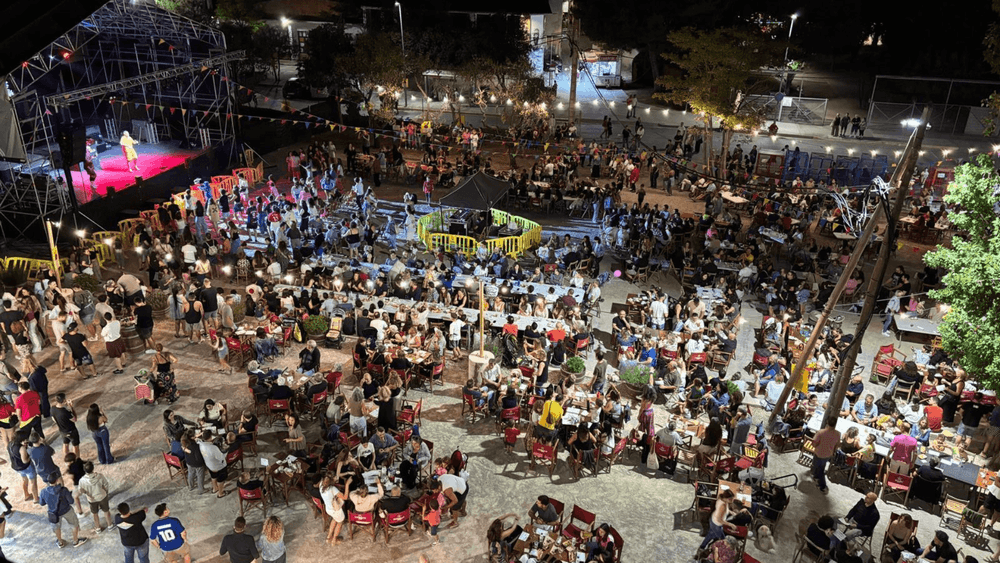 L'espai central de la FM a Cal Sitges, l'any passat.