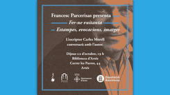 Francesc Parcerisas presenta el llibre «Fer-ne vuitanta» a Artés