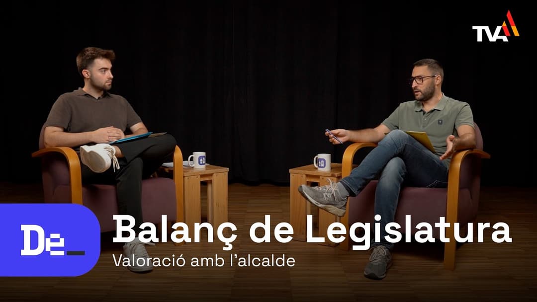 ElDebat | TV Artés recupera el format de debat amb els cinc portaveus municipals per fer una retrospectiva de la legislatura: veure què s’ha fet, què ha quedat pendent i, sobretot, quin Artés volem de cara als pròxims anys.
Direcció i redacció - Lluc Not.
Càmeres - Joaquim Polanco i Mario Cervera.
Edició - Lluc Not. ElDebat Balanç de Legislatura - Valoració Alcalde